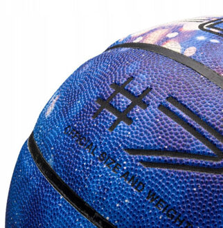 Meteor Fluo logo basketbal Blauw - 7