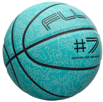 Meteor Fluo logo basketbal Groen - 7