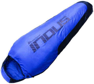 Meteor Indus rechts ritsslaapzak Blauw - One size