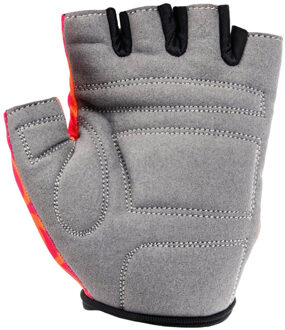 Meteor Kinder/kids bloemen fietshandschoenen Rood - S