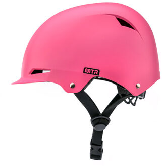 Meteor Kinder/kinder dinosaurussen fietshelm Roze - One size