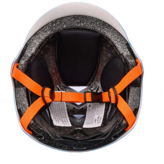 Meteor Kinder/kinderfietshelm met geometrisch patroon Blauw