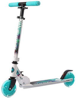 Meteor Kinderen/kinderen sunny nebula scooter - maat One size Groen