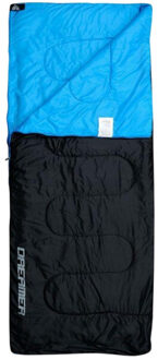 Meteor Logo rechter ritsslaapzak Zwart - One size