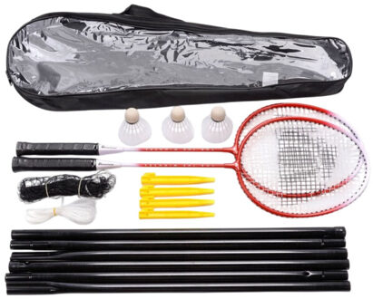 Meteor Motion badminton set Rood - One size