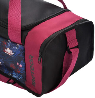 Meteor Nanuq floral 20l duffeltas Zwart - One size