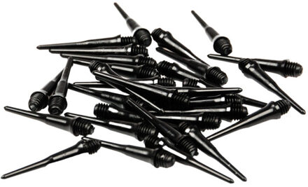 Meteor Normaal dartpunt (set van 24) Zwart - One size