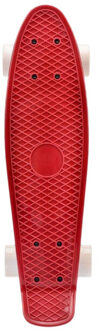 Meteor Plastic skateboard - maat One size Rood