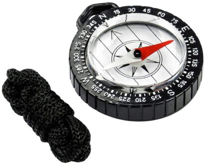 Meteor Rond kompas Zwart - One size