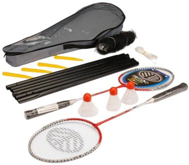 Meteor Rox badmintonset - maat One size Veelkleurig