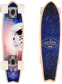 Meteor Spaceman skateboard - maat One size Oranje