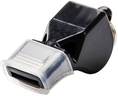 Meteor Wolf plus siliconen fluitje en koord - maat One size Zwart