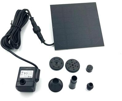 Metermall Solar Fontein Dc Borstelloze Waterpomp Voor Rotstuin Landschap Decor