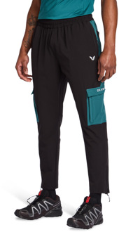 Metro Broeken Heren - Zwart - Maat S - Poly Woven Black