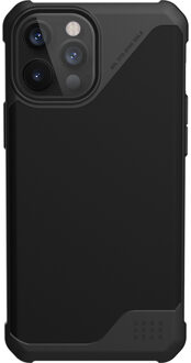 Metropolis LT Apple iPhone 12 Pro Max Hoesje PU Zwart