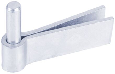 Metselduim F-vorm Plaasterhaak Galvanisch Blauw ⌀16/105x40mm