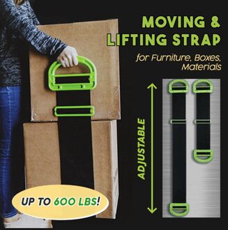 Meubelen Moving Lifting Moving Strap Carry Touwen Transport Belt Wrist Bandjes Thuis Bewegen Handige Verstelbare Gereedschap # 5%