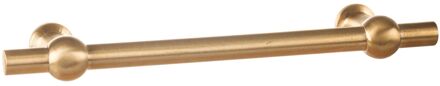 Meubelgreep 541 Zamak Mat Messing 128mm 2 Stuks