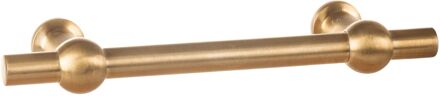 Meubelgreep 541 - Zamak Mat Messing - 96mm - 2 Stuks