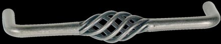Meubelgreep Gedraaid - Oud Ijzer - 96mm - 2 Stuks