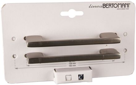 Meubelgreep Vernikkeld Zamak 96mm 2 Stuks