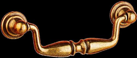 Meubelgreep - Zamak Brons - 96mm - 2 Stuks