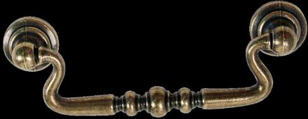 Meubelgreep Zamak Verbonsd 96mm 2 Stuks