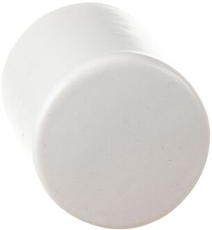 Meubelknop 1175 - Zamak - Wit - 15mm - Set Van 2