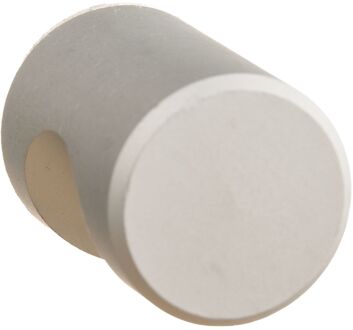 Meubelknop - Aluminium - Zilverkleurig - 18mm - Set Van 2