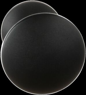 Meubelknop - Aluminium - Zwart - 30mm - Set Van 2