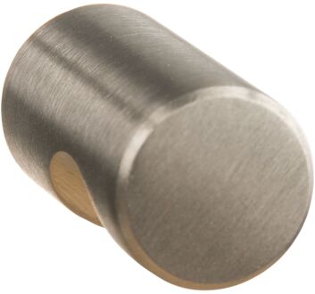 Meubelknop - Rvs - 15mm - Set Van 2