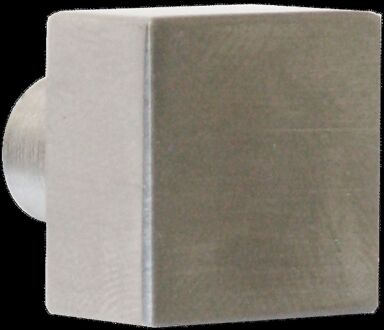 Meubelknop - Rvs - 20x20mm - Set Van 2