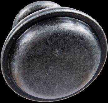 Meubelknop - Zamak - Oud Ijzer Afwerking - 30mm - Set Van 2