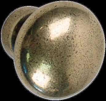 Meubelknop - Zamak - Verbronsd - 25mm - Set Van 2