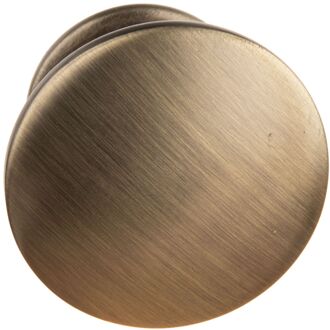 Meubelknop - Zamak - Verbronsd - 30mm - Set Van 2