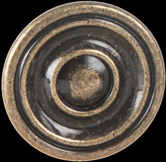 Meubelknop - Zamak - Verbronsd - 30mm - Set Van 2