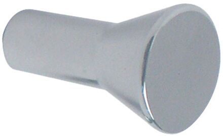 Meubelknop - Zamak - Verchroomd - 15mm - Set Van 2