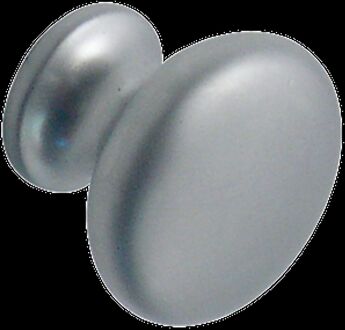 Meubelknop - Zamak - Vernikkeld - 25mm - Set Van 2