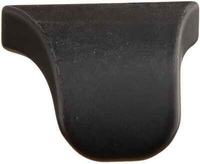 Meubelknop - Zamak - Zwart - 16mm - Set Van 2