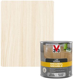 Meubellak Wit Mat 500ml