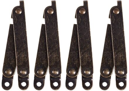 Meubels Doos Draaibaar Folding Deksel Ondersteuning Scharnier Brons Tone 4 Stuks