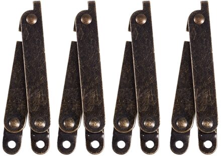 Meubels Doos Draaibaar Folding Deksel Ondersteuning Scharnier Brons Tone 4 Stuks