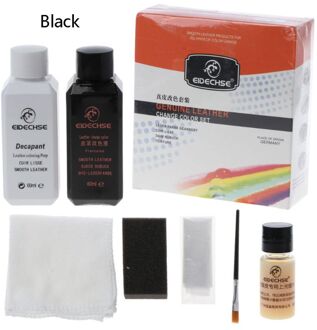 Meubels Kliniek Leer Restauratie Kit Lederen Refinish Recolor Agent Kit X7YF zwart