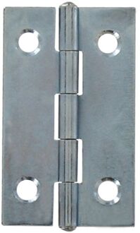 Meubelscharnier - Verzinkt Staal - 100x50 Mm - 2 Stuks