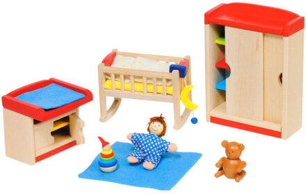 Meubeltjes Poppenhuismeubeltjes Kinderkamer 12-delig