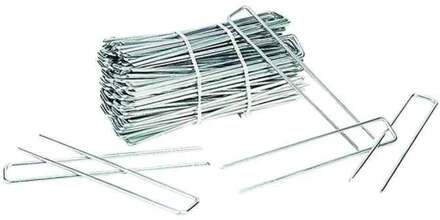 Meuwissen Agro Gronddoekpennen metaal 20x3 cm 100 stuks