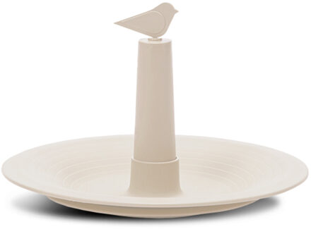 Meuwissen Agro Voederschaal Goldfinch - ivoor wit - 32 x 22 cm - kunststof - staand - demonteerbaar - tuinaccessoir