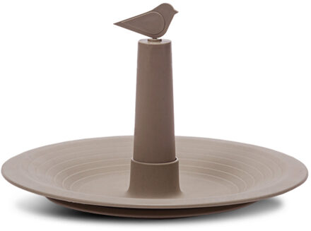 Meuwissen Agro Voederschaal Goldfinch - taupe - 32 x 22 cm - kunststof - staand - demonteerbaar - tuinaccessoires