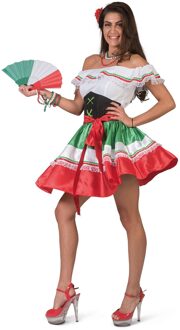 Mexicaanse Jurk Maria Sexy - Maat 44/46