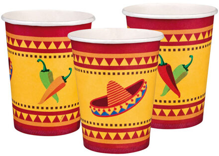 Mexico Papieren Bekertjes 6 Stuks